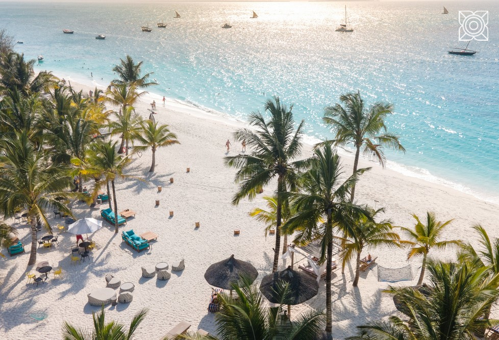 zuri-zanzibar-hotel-and-resort-beach-view Aerial view of Zuri Zanzibar Hotel and Resort - one of the best luxury hotels in Zanzibar